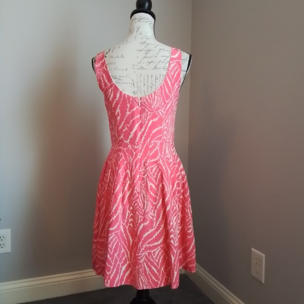 Lilly Pulitzer Posey Show Your Stripes Splash Pink Silk Dress - 2 - Picture 8 of 16